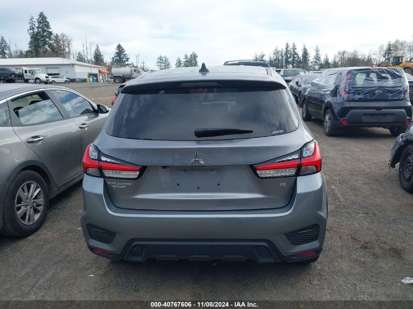 2021 Mitsubishi Outlander Sport 2.0 Be /2.0 Es /2.0 Le /2.0 Se VIN: JA4ARUAU0MU011673 Lot: 40767606