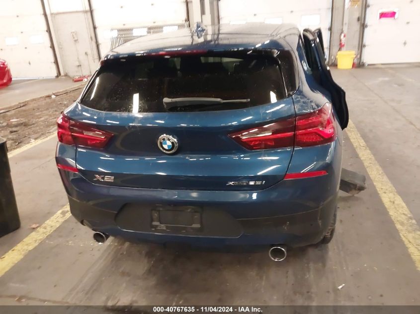 2021 BMW X2 xDrive28I VIN: WBXYJ1C09M5S79560 Lot: 40767635