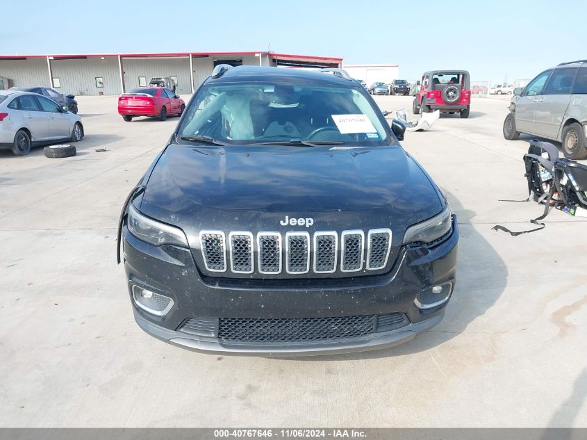 2019 Jeep Cherokee Limited Fwd VIN: 1C4PJLDNXKD119981 Lot: 40767646