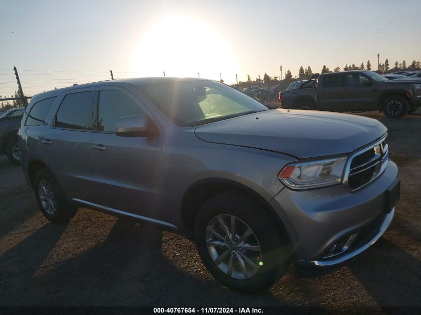 2018 Dodge Durango Sxt Awd VIN: 1C4RDJAG6JC315639 Lot: 40767654