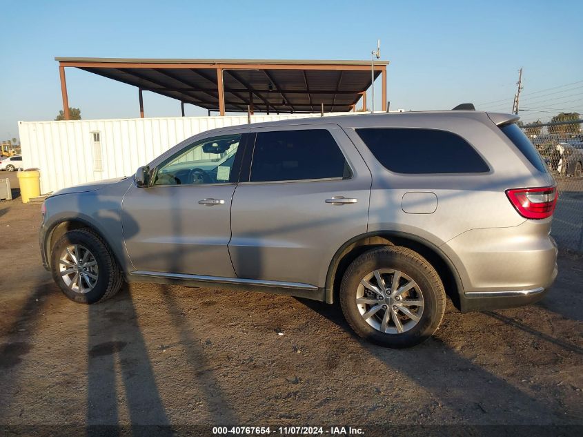 2018 Dodge Durango Sxt Awd VIN: 1C4RDJAG6JC315639 Lot: 40767654