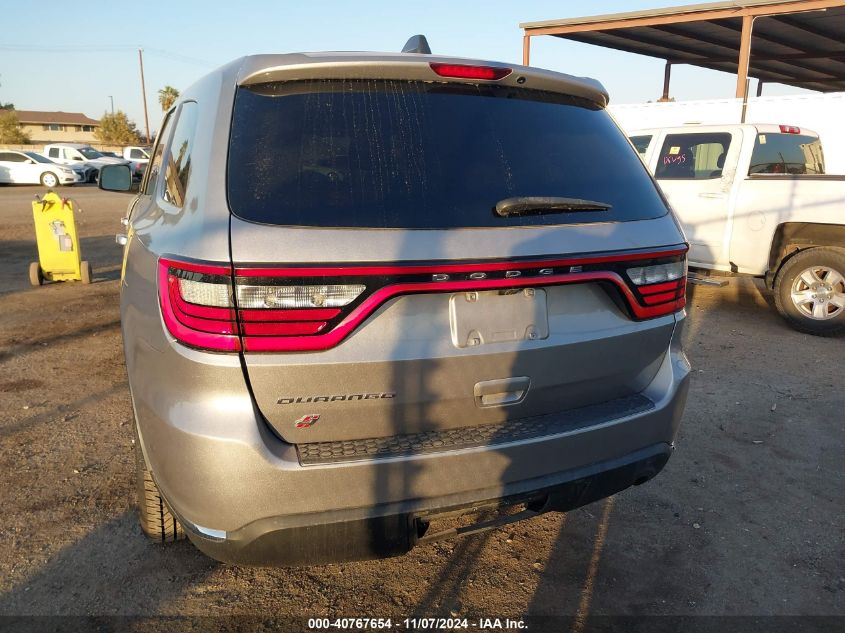 2018 Dodge Durango Sxt Awd VIN: 1C4RDJAG6JC315639 Lot: 40767654