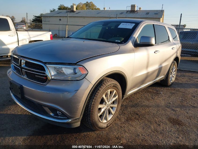 2018 Dodge Durango Sxt Awd VIN: 1C4RDJAG6JC315639 Lot: 40767654