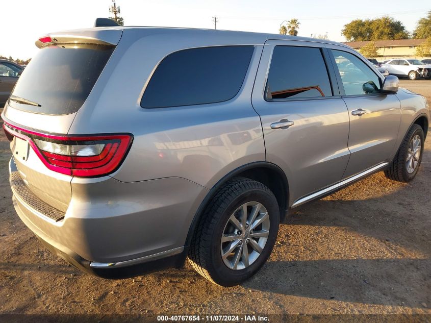 2018 Dodge Durango Sxt Awd VIN: 1C4RDJAG6JC315639 Lot: 40767654