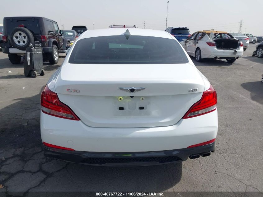 2020 Genesis G70 2.0T Rwd VIN: KMTG64LAXLU062173 Lot: 40767722