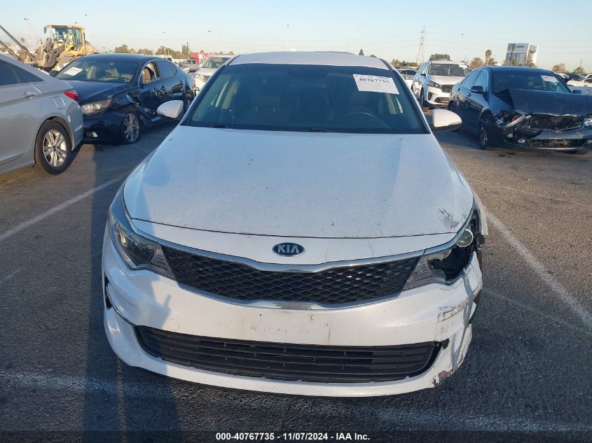 2016 Kia Optima Lx VIN: KNAGT4L30G5103335 Lot: 40767735