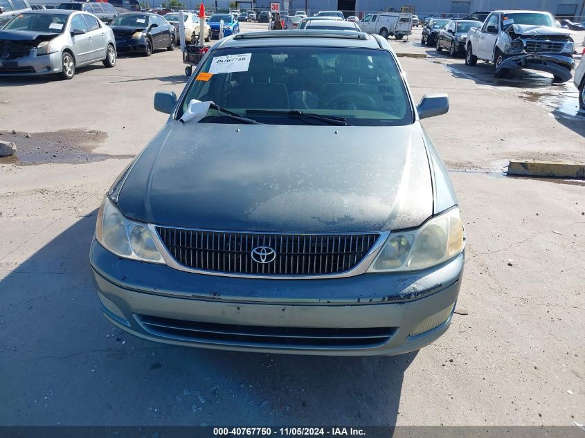 2001 Toyota Avalon Xls VIN: 4T1BF28BX1U180103 Lot: 40767750