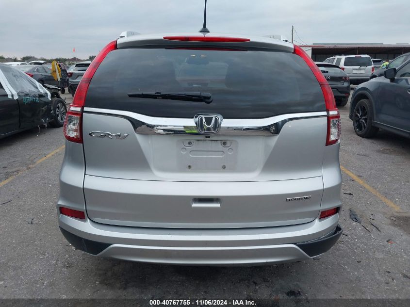 2015 Honda Cr-V Touring VIN: 5J6RM3H9XFL022265 Lot: 40767755