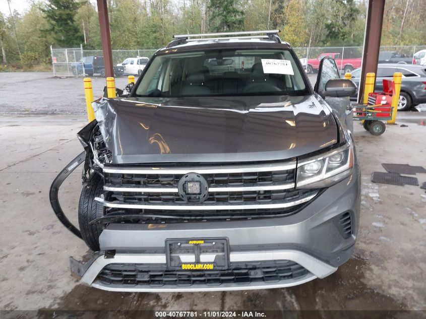 2021 Volkswagen Atlas 3.6L V6 Se W/Technology VIN: 1V2HR2CA2MC576023 Lot: 40767781