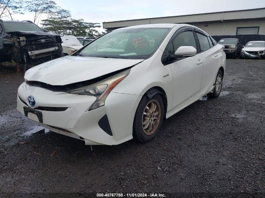 VIN JTDKARFU3G3001527 2016 Toyota Prius, Three no.2