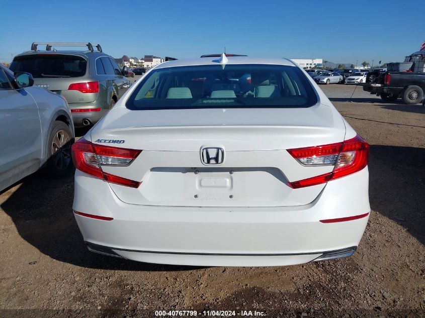 2018 Honda Accord Lx VIN: 1HGCV1F16JA054999 Lot: 40767799