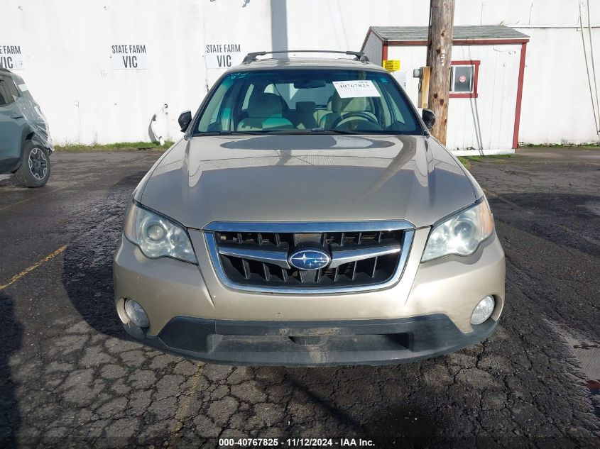 2008 Subaru Outback 2.5I/2.5I L.l. Bean Edition VIN: 4S4BP61C987313465 Lot: 40767825