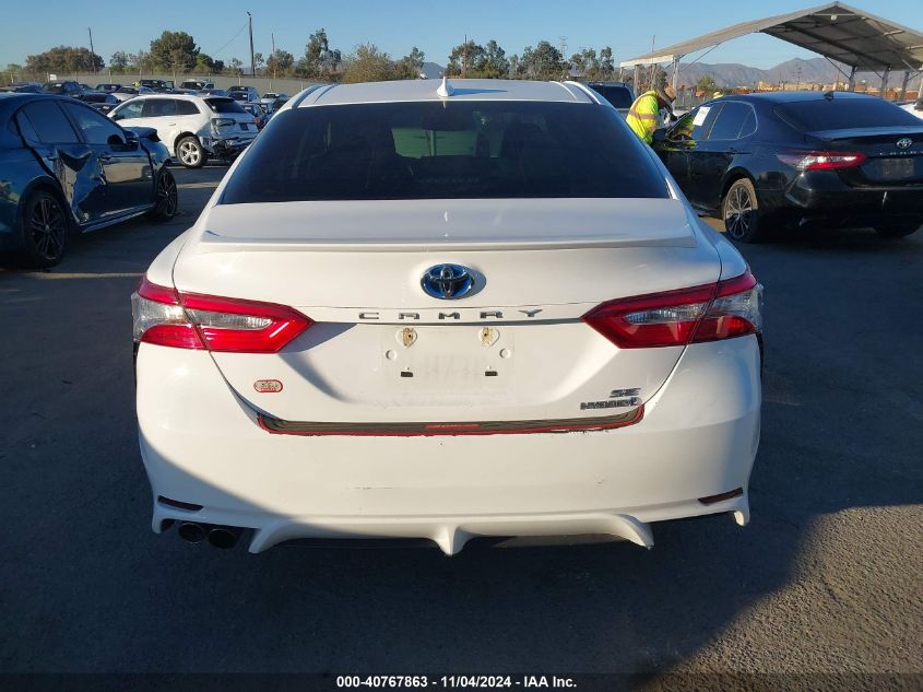 2019 Toyota Camry Hybrid Se VIN: 4T1B21HK6KU512111 Lot: 40767863