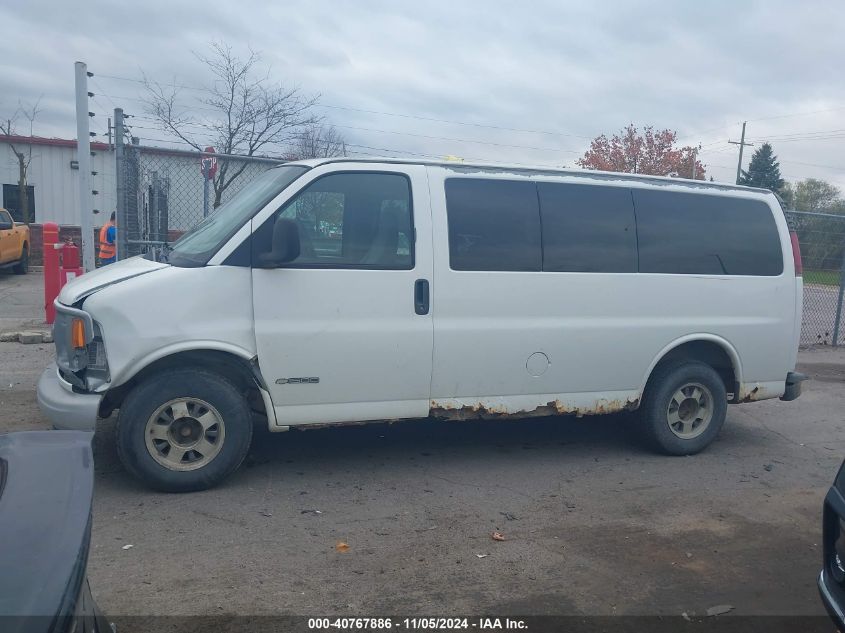 2001 Chevrolet Express VIN: 1GNFG15R211101935 Lot: 40767886