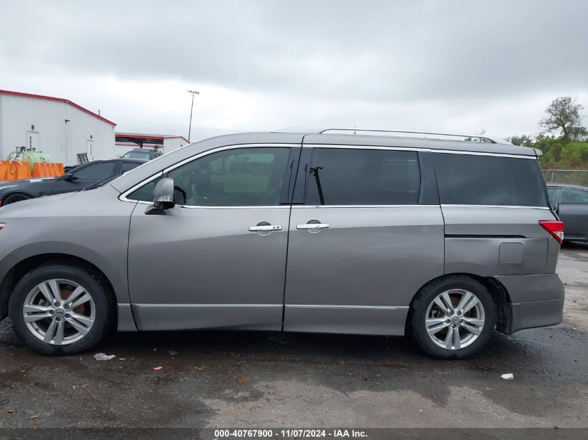 2013 Nissan Quest Le VIN: JN8AE2KP4D9062938 Lot: 40767900