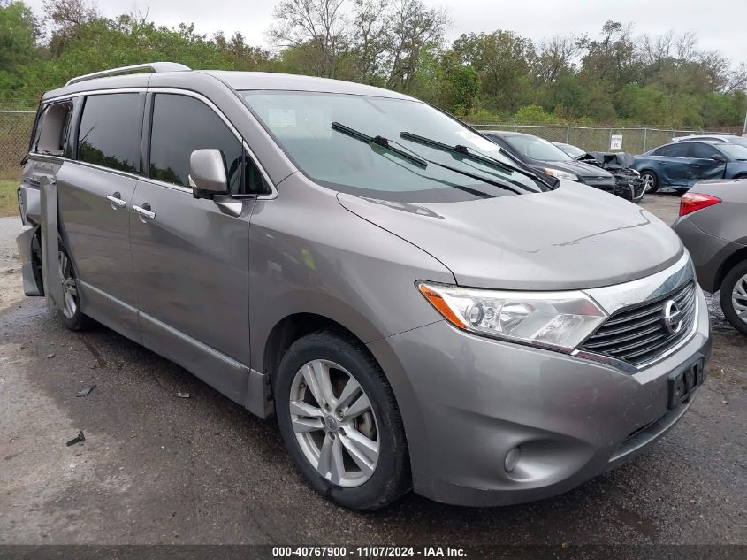 2013 Nissan Quest Le VIN: JN8AE2KP4D9062938 Lot: 40767900