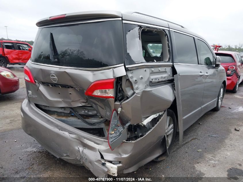 2013 Nissan Quest Le VIN: JN8AE2KP4D9062938 Lot: 40767900