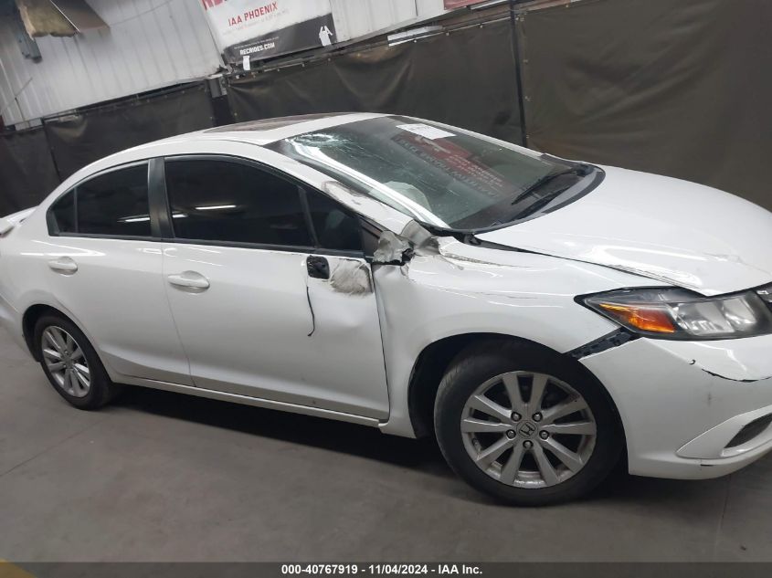 2012 Honda Civic Ex-L VIN: 2HGFB2F94CH525621 Lot: 40767919