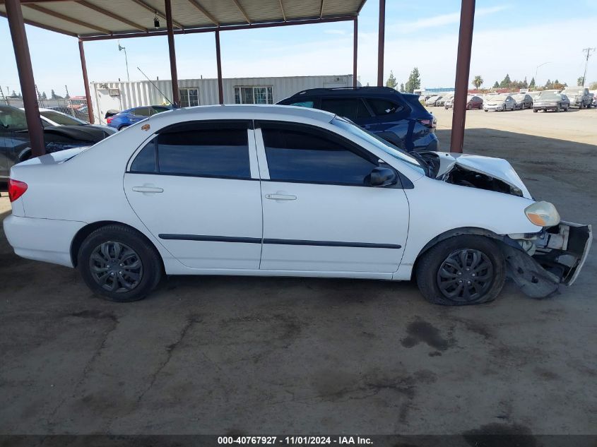 2005 Toyota Corolla Ce VIN: 2T1BR32EX5C468405 Lot: 40767927