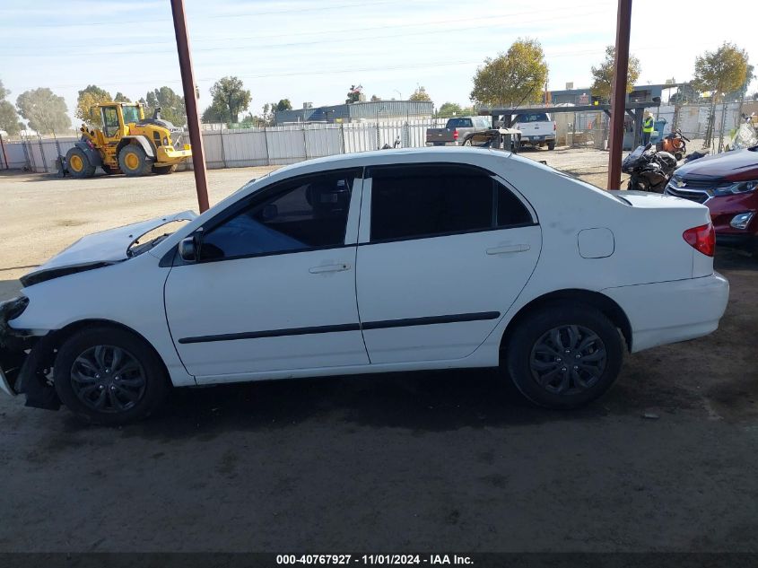 2005 Toyota Corolla Ce VIN: 2T1BR32EX5C468405 Lot: 40767927