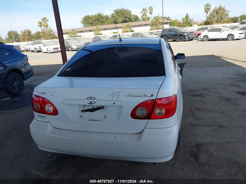 2005 Toyota Corolla Ce VIN: 2T1BR32EX5C468405 Lot: 40767927