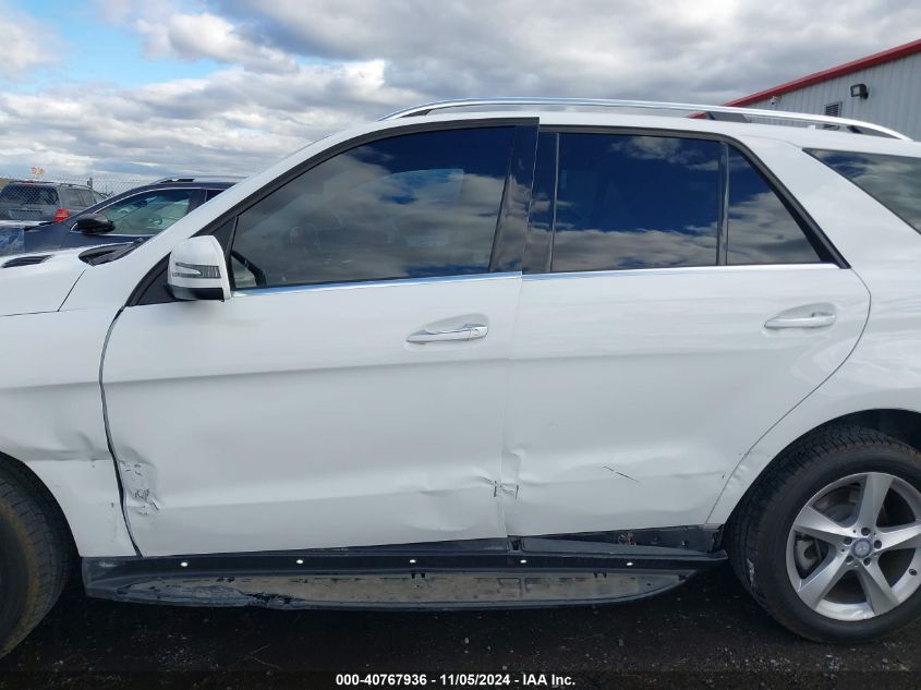 2016 MERCEDES-BENZ GLE 350 4MATIC - 4JGDA5HB9GA770201