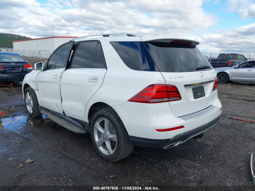 2016 MERCEDES-BENZ GLE 350 4MATIC - 4JGDA5HB9GA770201
