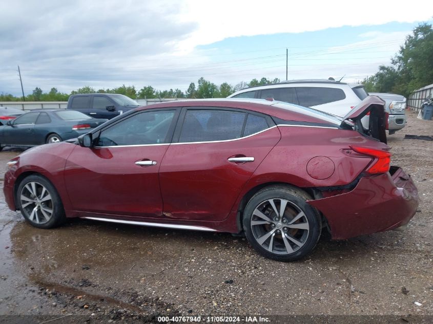 2016 Nissan Maxima 3.5 S VIN: 1N4AA6AP2GC40011 Lot: 40767940