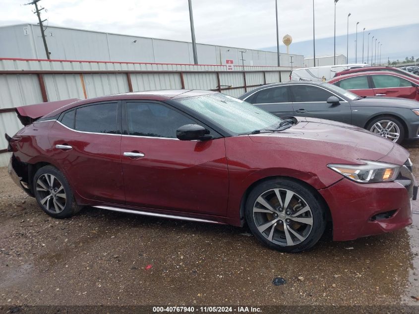 2016 Nissan Maxima 3.5 S VIN: 1N4AA6AP2GC40011 Lot: 40767940