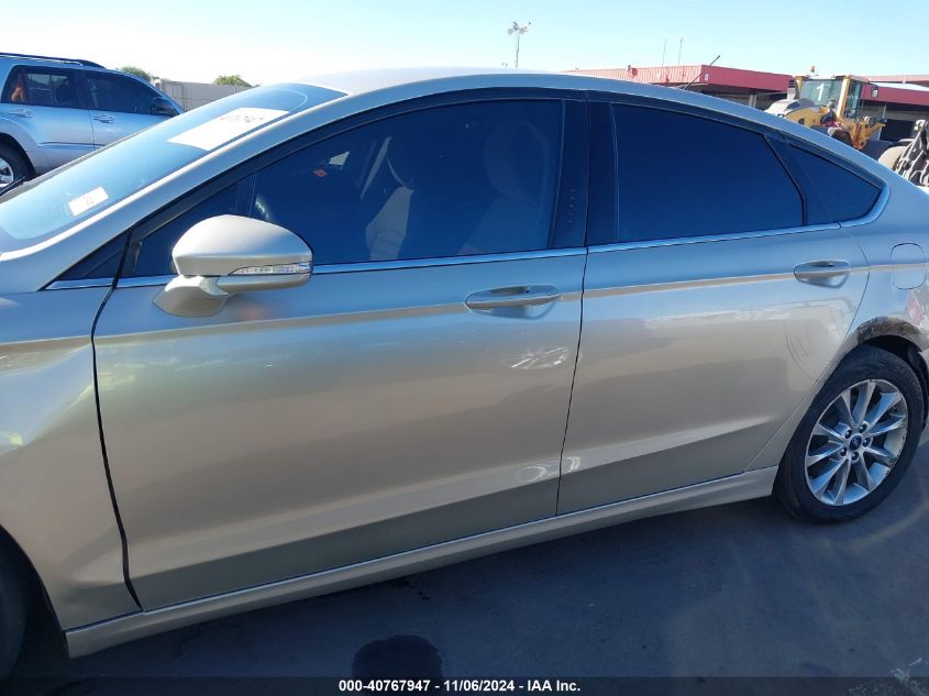 2017 Ford Fusion Hybrid Se VIN: 3FA6P0LU0HR318402 Lot: 40767947