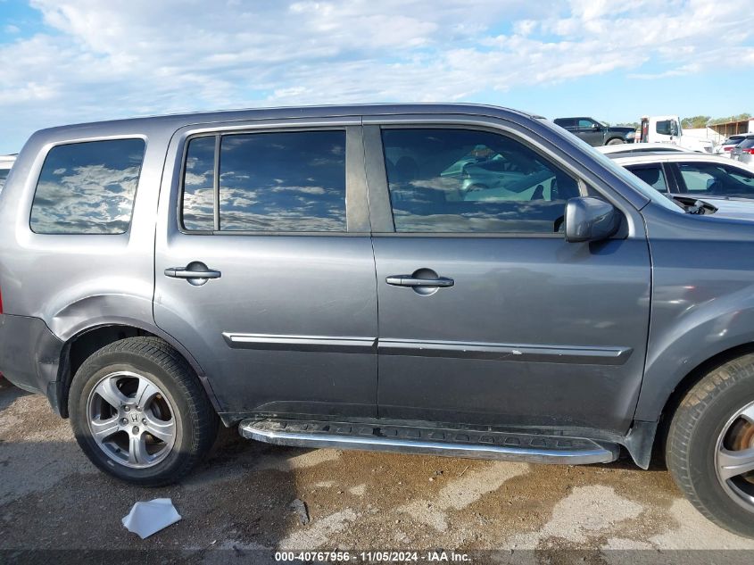 2014 Honda Pilot Ex VIN: 5FNYF3H43EB002974 Lot: 40767956