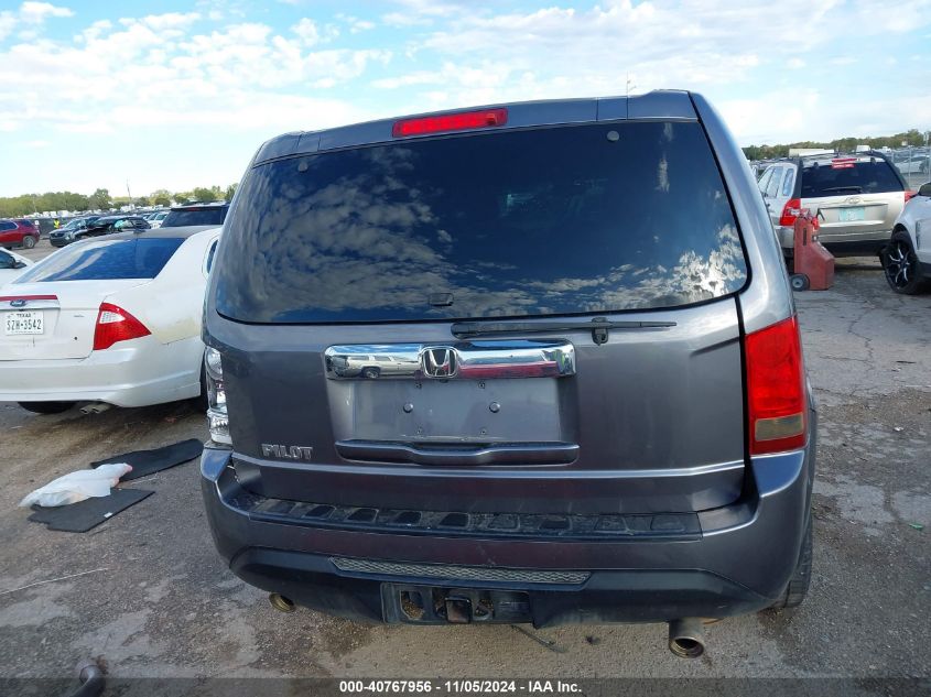 2014 Honda Pilot Ex VIN: 5FNYF3H43EB002974 Lot: 40767956