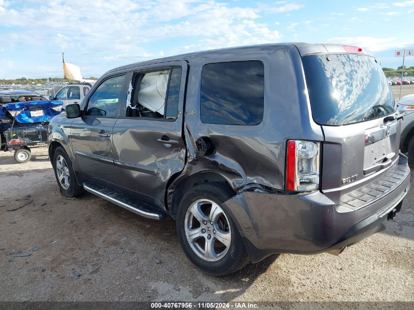 2014 Honda Pilot Ex VIN: 5FNYF3H43EB002974 Lot: 40767956