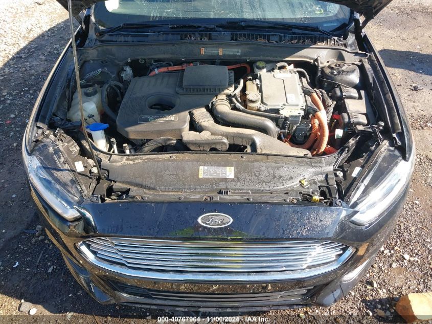 VIN 3FA6P0PU8GR286498 2016 Ford Fusion, Energi Se L... no.10