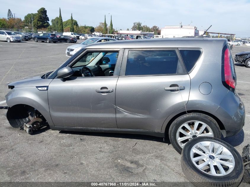 2018 Kia Soul + VIN: KNDJP3A55J7619763 Lot: 40767968