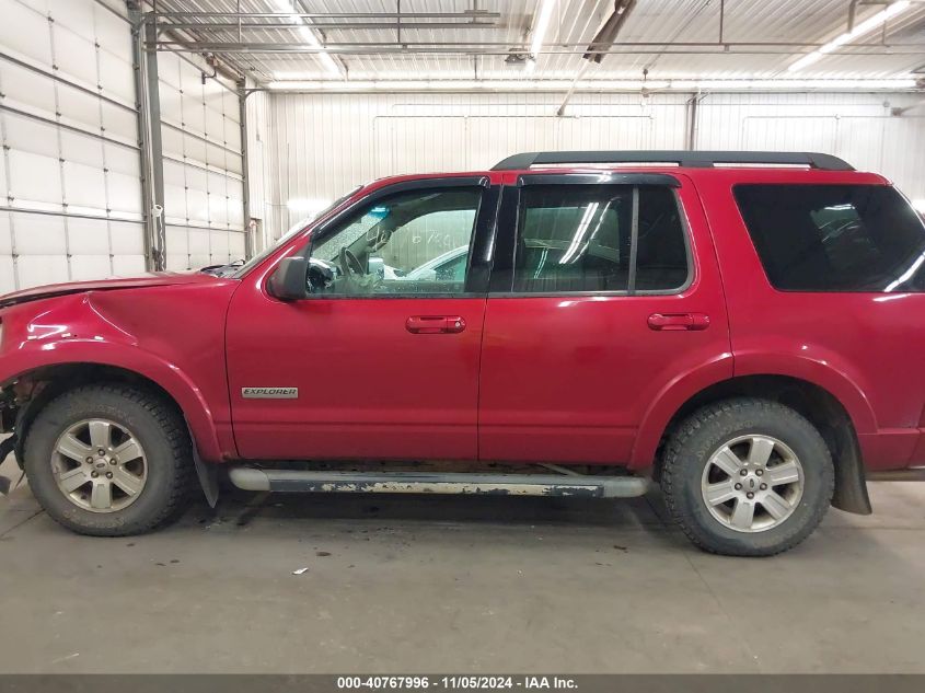 2007 Ford Explorer Xlt VIN: 1FMEU73E37UB68370 Lot: 40767996