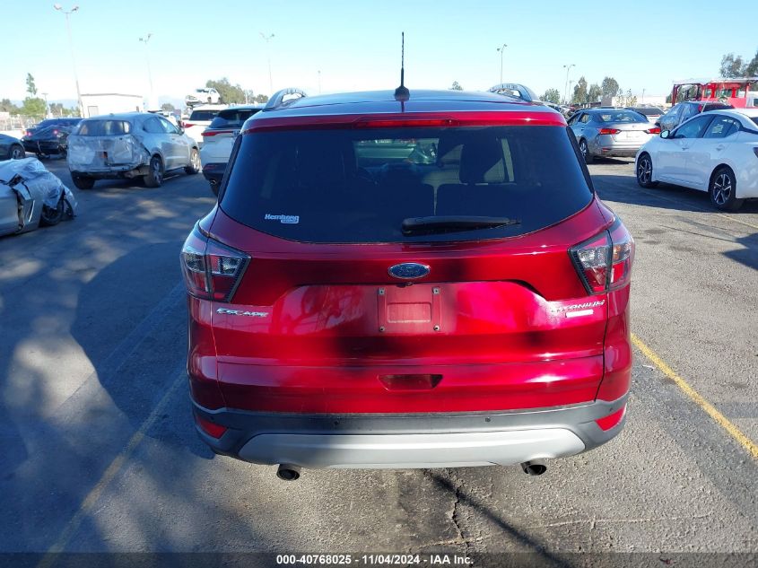 2017 Ford Escape Titanium VIN: 1FMCU0J99HUB15954 Lot: 40768025