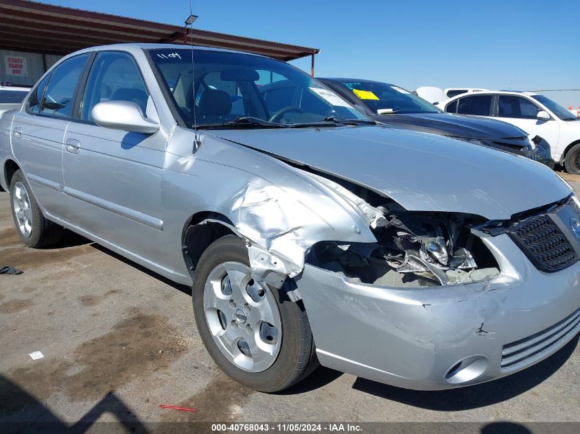 2006 Nissan Sentra 1.8S VIN: 3N1CB51D76L643871 Lot: 40768043