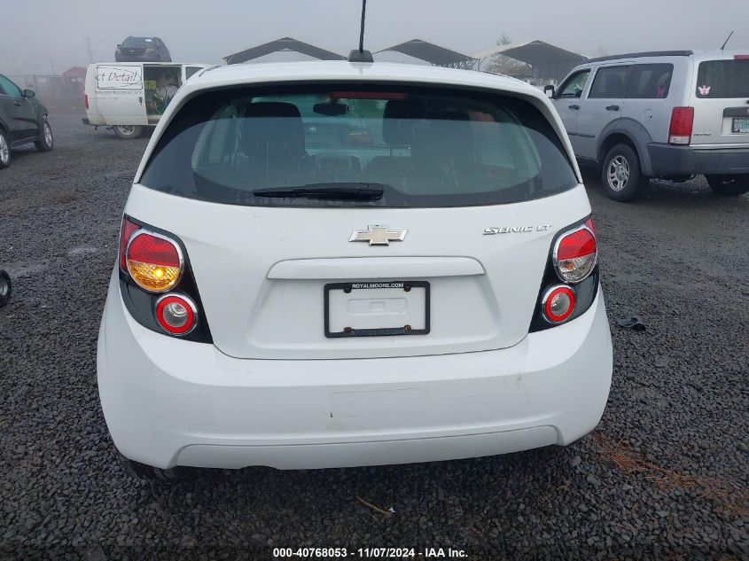 VIN 1G1JC6SH8F4175706 2015 Chevrolet Sonic, Lt Auto no.17