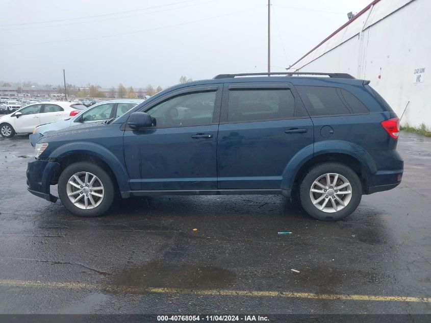 2015 Dodge Journey Sxt VIN: 3C4PDDBGXFT660501 Lot: 40768054