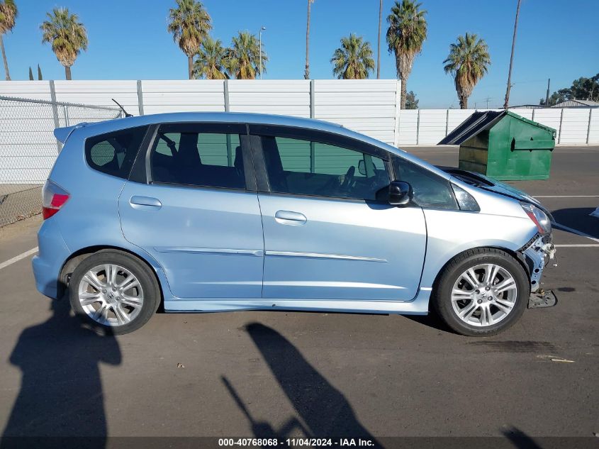 2010 Honda Fit Sport VIN: JHMGE8H63AC032625 Lot: 40768068