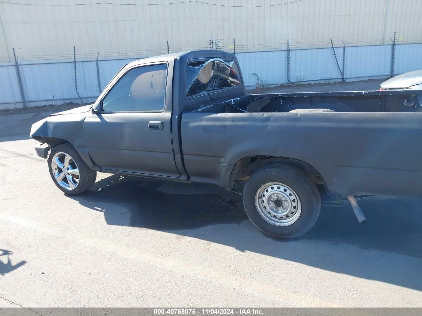 1991 Toyota Pickup 1/2 Ton Short Wheelbase VIN: JT4RN81A6M0076939 Lot: 40768075