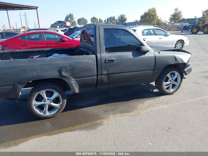 1991 Toyota Pickup 1/2 Ton Short Wheelbase VIN: JT4RN81A6M0076939 Lot: 40768075