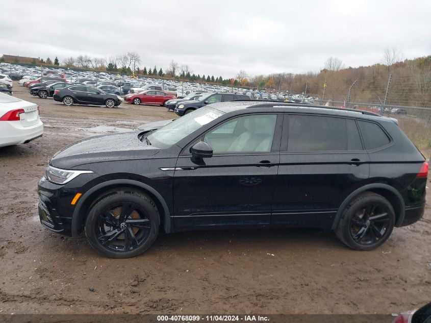 2023 VOLKSWAGEN TIGUAN 2.0T SE R-LINE BLACK - 3VVCB7AX2PM074606