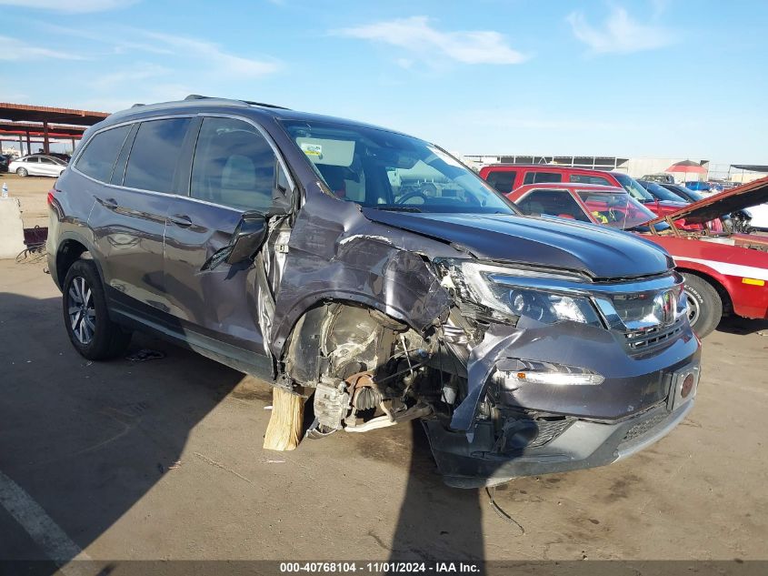 2019 Honda Pilot Ex-L VIN: 5FNYF6H56KB013926 Lot: 40768104