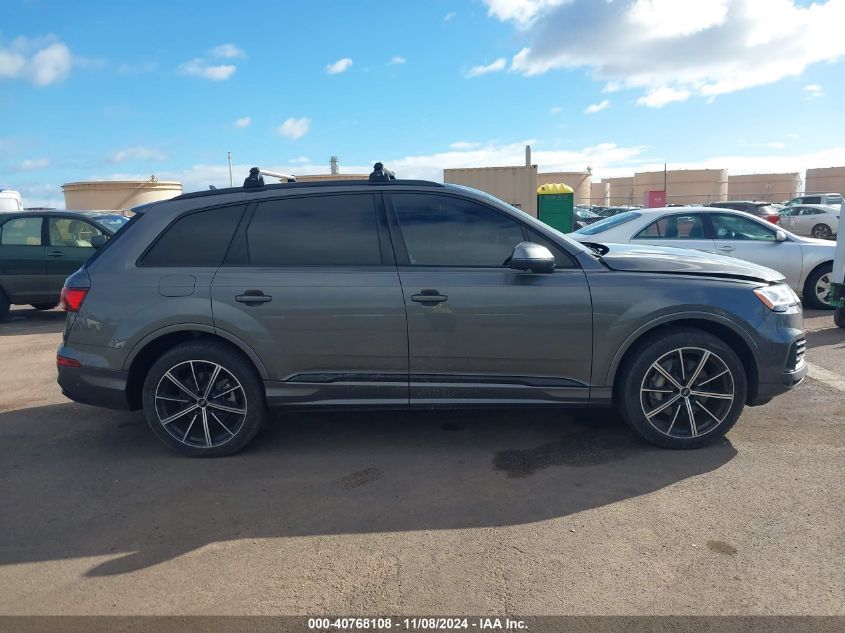 2021 Audi Q7 Premium Plus 55 Tfsi Quattro Tiptronic VIN: WA1LXAF78MD037616 Lot: 40768108