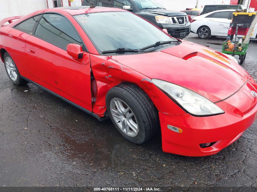 2005 Toyota Celica Gt VIN: JTDDR38T850188863 Lot: 40768111