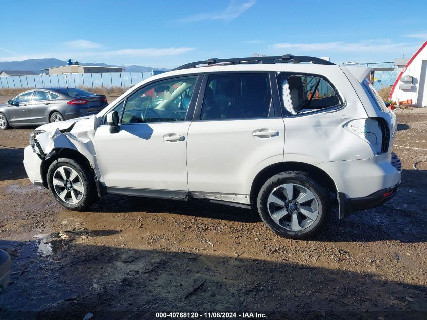 2017 Subaru Forester 2.5I Limited VIN: JF2SJARC6HH557888 Lot: 40768120