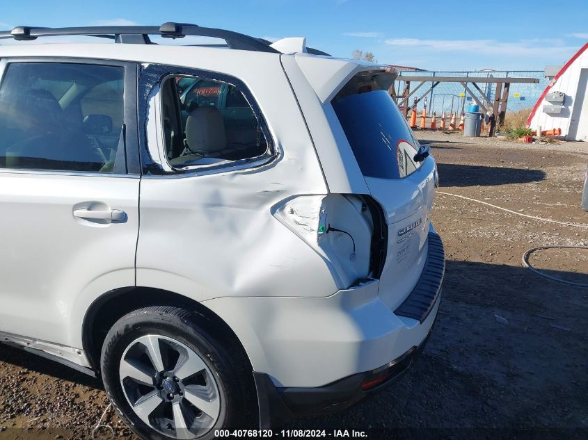 2017 Subaru Forester 2.5I Limited VIN: JF2SJARC6HH557888 Lot: 40768120