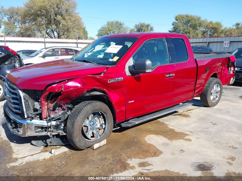 2017 Ford F-150 Xlt VIN: 1FTEX1CP4HKE56762 Lot: 40768127